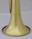 U s  Regulation Bugle tm  - Brass Lacquer With Mouthpiece  Bag  And Book