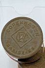 2 Vintage Empty Copenhagen Snuff Cardboard Metal Can Chewing Tobacco Stamp
