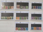 Egypt Vintage Stamps Collection On Stock Cards     Old And Vintage     Group C