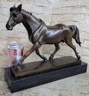 Stallion  Lost Wax 100  Solid Genuine Bronze Horse Statue Sculpture By