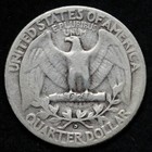 1936-d Washington Silver Quarter - Circulated - Complete Your Album 