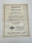 Sears Roebuck Instruction Manuals  Parts List Vintage