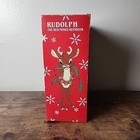 Vintage 80 s Applause Rudolph The Red Nose Reindeer Plush Retro Christmas Decor