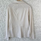 Kuhl Cream Waffle Knit Cowl Neck Pullover Shirt Womens M Outdoor Cozy Hiking