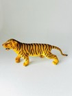 Lot Of 4 Vintage Tiger Family Aaa Toy Models Heavy Rubber Figures
