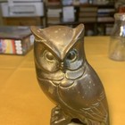 Vintage Brass Owl Figurine 1960   s