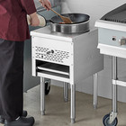 18  W Commercial Free Standing One Hole Chinese Wok Range Natural Gas  95000 Btu