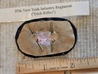 Civil War Army 37th New York Irish Rifles Infantry Regiment Cap Badge L  k   