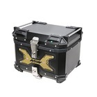 Aluminum 45l Motorcycle Trunk Tour Tail Box Waterproof Luggage Storage Top Case