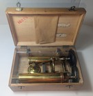 Antique Ebulliometer Vadil Malligand   Complete W orig Case Most Excellent Cond 