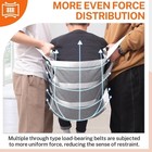 Patient Lift 2-person Transfer Belt Wheelchair Bed Emergency Evacuation