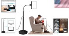 36 Led Dimmable Floor Magnifying Lamp With 5x Magnification For Crafts   Reading