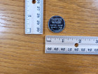 Car Wash Token Vintage Coin With Grooves Gray  super Soap Makes The Difference 
