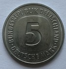 Federal Republic Of Germany 5 German Mark 1975 D Collector Coin Silver Excellent Condition