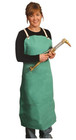 Flame Resistant Fr Green 9 Oz  100  Cotton Welding Work Bib Apron 24  X 42 