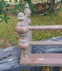 Bronze Fireplace Fender Surround Mantle Ornate Details Solid Abt 54 5 x14 x9 5 
