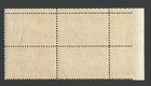 Vintage Unused Us Postage Block 3 Cent Stamps National Capital Sesquicentennial 