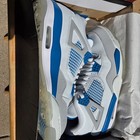 Jordan Iv Golf Shoes White Blue 10 5 O b o