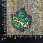 Vintage Canada Maple Leaf Canadian Travel Souvenir Sew-on Patch Green