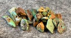 20 Turquoise Indian Trade Beads Navajo Indian Turquoise Chips Old 