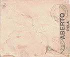 1918 Lisbon  Portugal Cancel On A Registered  Censored Cover