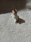 Vintage Ceramic Namco Unicorn Mini Figurine  White   Rainbow 3 