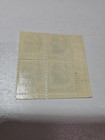 Rare  Unused  Sheet Of  4  George Washington 5 Cent Stamp 1962 W serial 