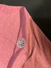 Nwt Men s Holderness   Bourne 1 4 Zip Pullover  Size  L  Color  Red Heather m29 