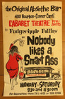 Original Absinthe Bar Cabaret Theatre  new Orleans  Poster  Fudgeripple Follies