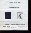 Ryukyu Islands Scott 86 Display Mihon Mint Stamp With Bush Cert    rare   
