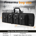 Double Rifle Case Soft Bag 34  36  42  48   51    55    Gun Case Tactical For Rifle 