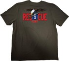 2xl - Fdny - Rescue 1 - Manhattan - R1 Tee Shirt - Super Soft Black Tee