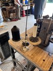 Vintage 2 Spool Thread Stand Holder Industrial Sewing Machine Singer Commercial