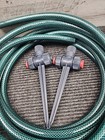 Eden 98063 Adjustable Garden Sprinkler System W  Hose Irrigation Watering Set