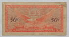 Original United States Military Payment Certificate Mpc Series 641  50 Cent Note