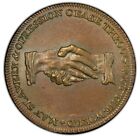 Uk - Middlesex -  anti-slavery  1 2 Penny Token - Pcgs Unc Details - Very Rare 