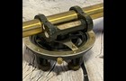 Vintage Brass Surveyor Transit Level Scope Bubble Level  8041 Antique Tool