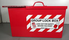 Brady Large Group Lock Box Red   105717 - 32 Lock Space 16  L X 11  W X 9 1 2  T