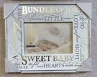 Lot Of 2 Malden International Baby Picture Frames 4x6   5x7