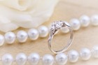 0 50 Ct Round Cut Natural Lab Grown Diamond 14k Real White Gold Engagement Ring