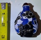 Chinese Antique Glass Snuff Bottle Beautiful Workmanship