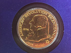 American Bicentennial Commemorative Medal 1974 John Adams Declaration Of Rights