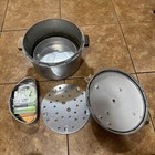 Vintage National No  7 Pressure Canner Presto 16-qt Cooker  W  Accessories