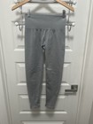 Nvgtn Womens Seamless Scrunch Butt High Waisted Leggings Gray