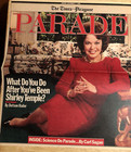 1986 Shirley Temple - Vintage Magazine Cover   4-page Article Clipping