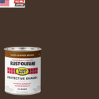 Stops Rust Gloss Brush On Paint 7775502 Stops Rust Brush On Paint  Quart  Gloss 