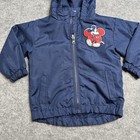Disney Junior Baby Toddler Mickey Mouse Wind Breaker Jacket With Ears 18 Months