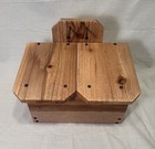 Solid Cedar Backyard Squirrel House Nesting Box - Wooden Wildlife Box- Large