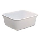 Rubbermaid 2951arwhtct 14 5  X 12 5  X 5 7  4 5 Gal Dishpan - Wht  6 ct  New