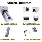 Sbr10 Sbr12 Sbr16 Sbr20 Sbr25 Linear Rail Guide Shaft sbr10 12 16 20 25uu Block